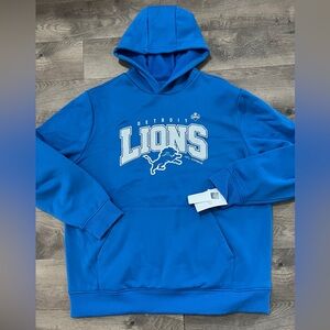 Detroit Lions Football Pullover Hoodie Size XXL New
